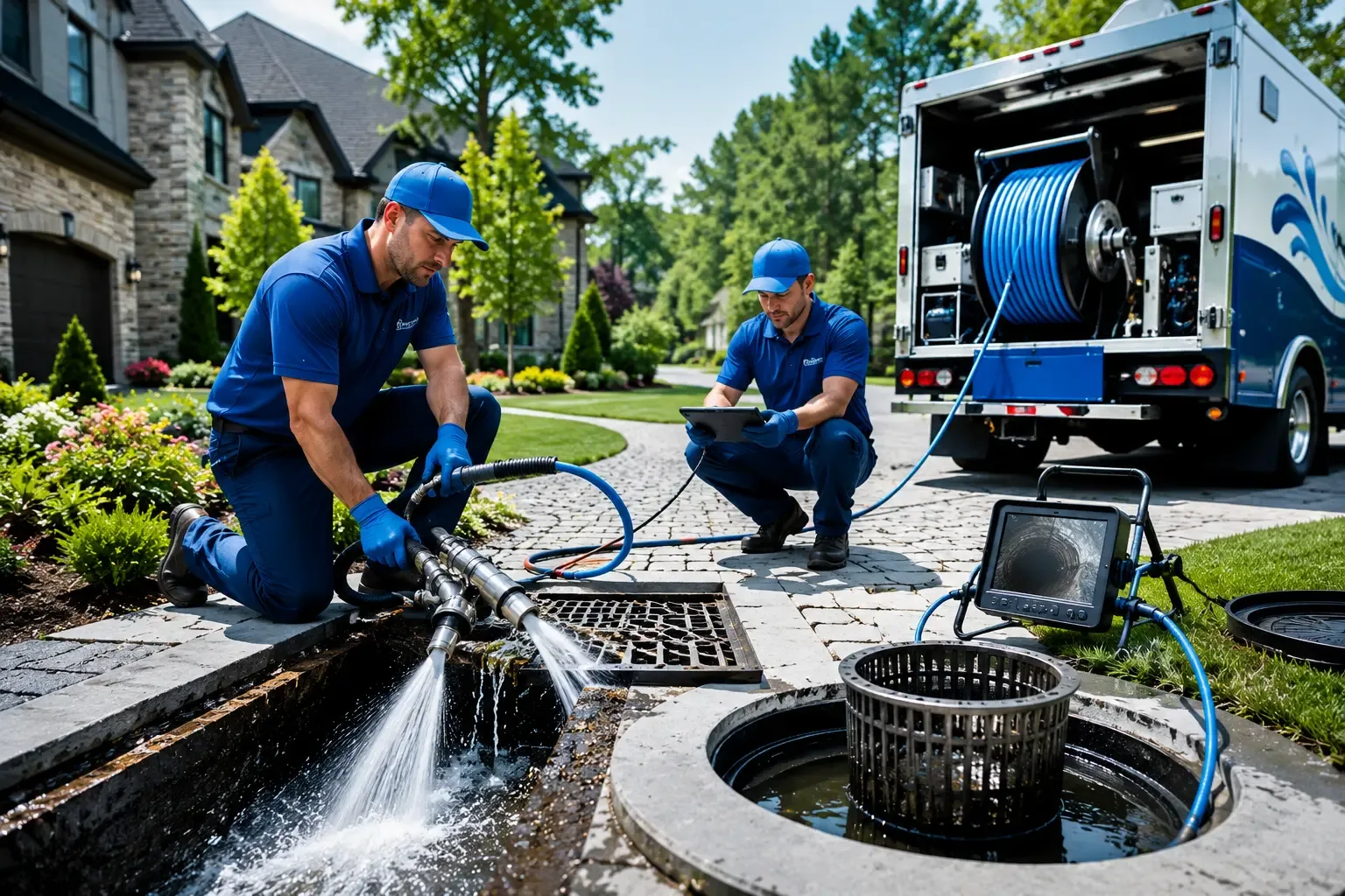 Local outdoor drain cleaning professionals in Lansing, MI
