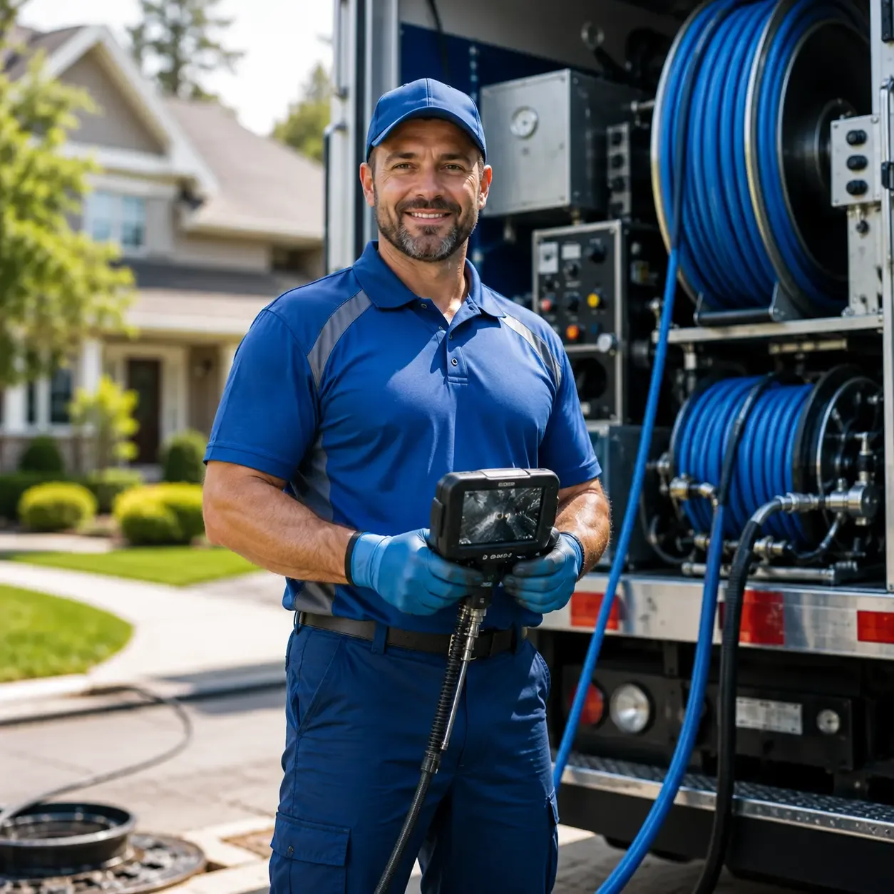 Local outdoor drain cleaning specialists in Lansing, MI